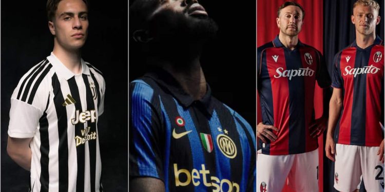 Serie A, ecco le nuove maglie della stagione 2026-27