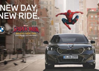 BMW trasforma i display delle auto in spot di Spider-Man