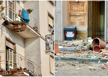 Livorno, crolla il balcone: muore una donna di 56 anni