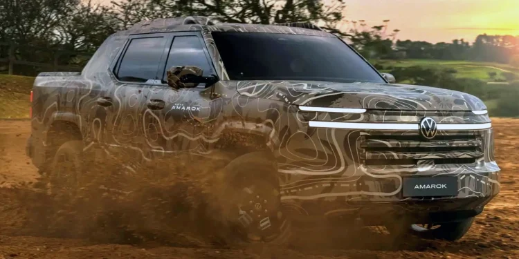 Nuovo Volkswagen Amarok 2027: base cinese per il Sud America