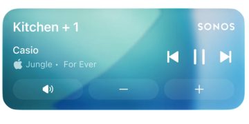 Sonos riporta i controlli sulla schermata di blocco iPhone