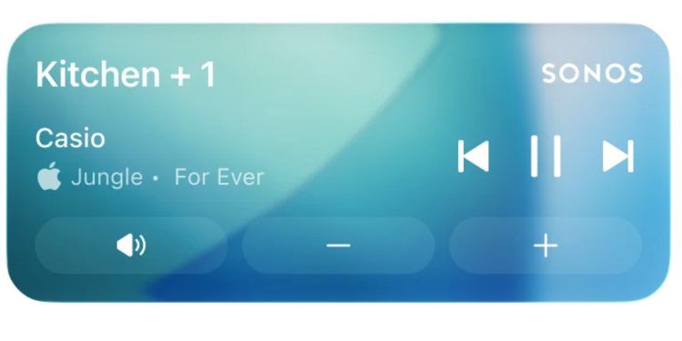 Sonos riporta i controlli sulla schermata di blocco iPhone
